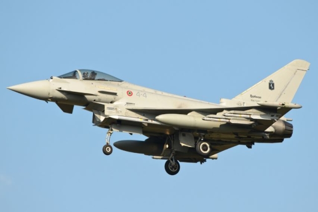 Italian Eurofighter Crashes while Participating in Australian Exercise , Pilot Rescued