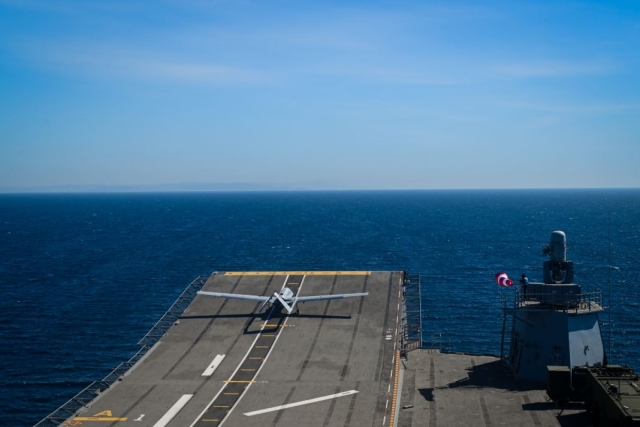 Bayraktar TB3 Completes Four AI-Driven Sorties from TCG Anadolu Carrier