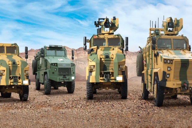 Ukraine Receives 50 Turkish-made Kirpi Armored Vehicles
