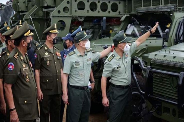 China Donates 100 Vehicles, Military Equipment to Cambodia