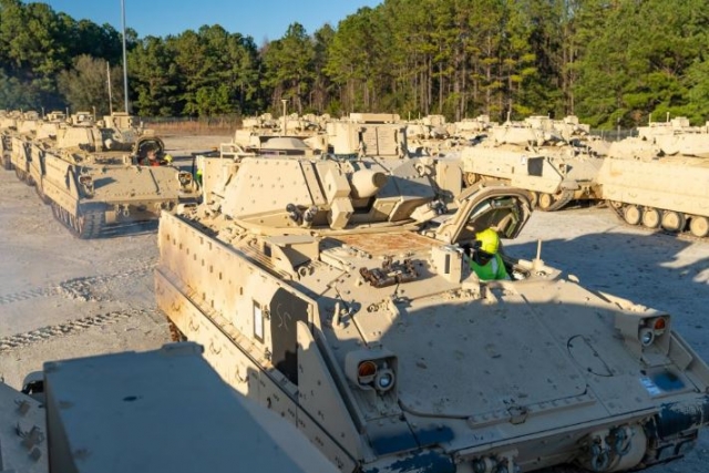 U.S. Starts Shipment of Bradley IFVs to Ukraine