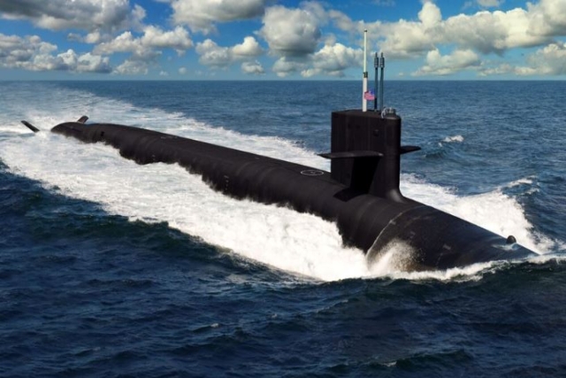 Huntington Ingalls Wins $568M Contract Modification for Columbia-class Ballistic Missile Subs