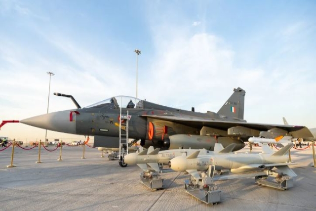 U.A.E.'s Edge Conducts Study to Install AL TARIQ Munition on to India's LCA Tejas Jet
