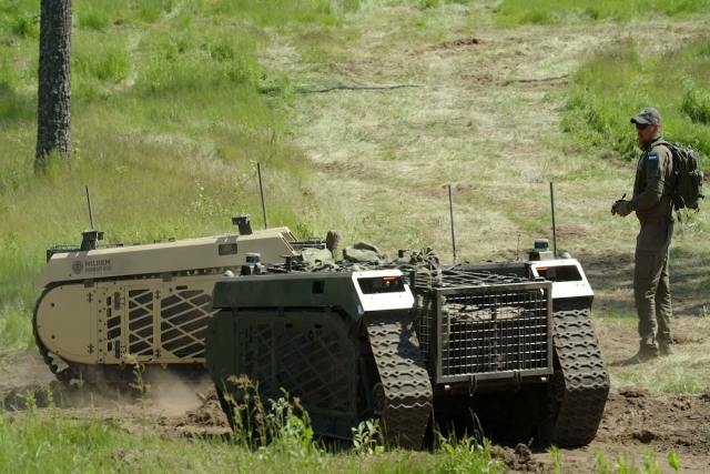 Russian Think Tank Doubles Bounty for Capturing Estonian-Made Military Robot in Ukraine