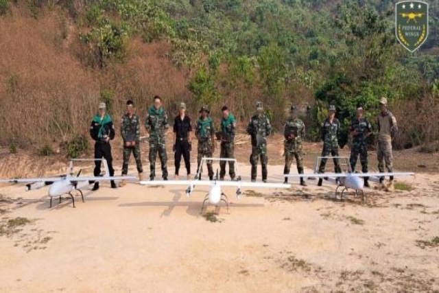 Taking Inspiration from Ukraine, Myanmar Rebels Attack Junta Installations with Kamikaze Drones