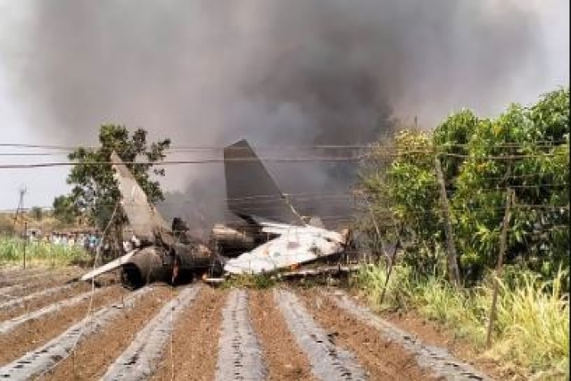 Indian Su-30MKI Fighter Jet Crashes During Test Sortie