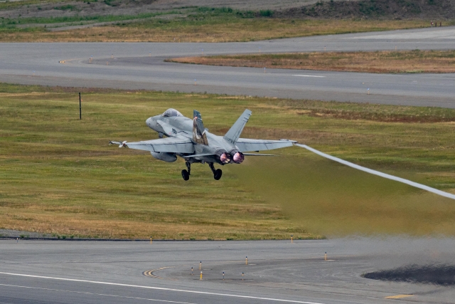 Canada Receives First Six Upgraded CF-18 Fighter Aircraft