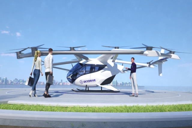 Suzuki Motor, Japanese Start-up Skydrive to Produce Flying Cars from 2024