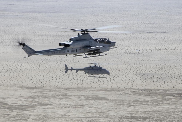 U.S. Navy, Marine Corps Demo Manned-Unmanned Helicopter Strikes