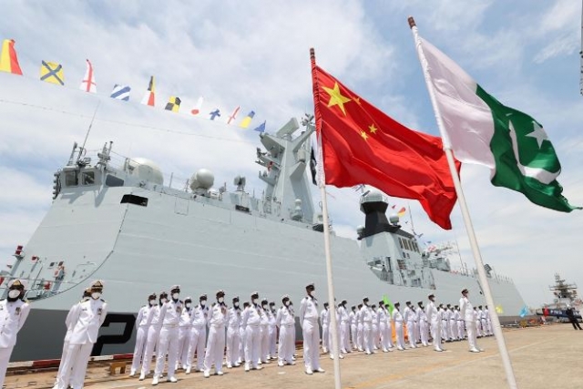 Pakistan Receives 2nd Type 054A/P Frigate from China