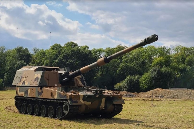 First Foreign Showcase of Hanwha Defense's K9A2 Howitzer at UK Event