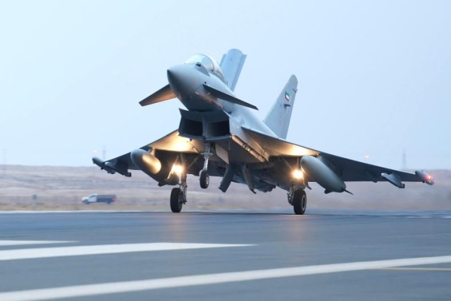 Kuwait Receives Four Eurofighter Typhoon Jets