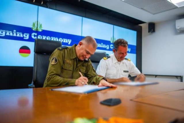 Israeli, German Navies Sign Two Year Working Plan
