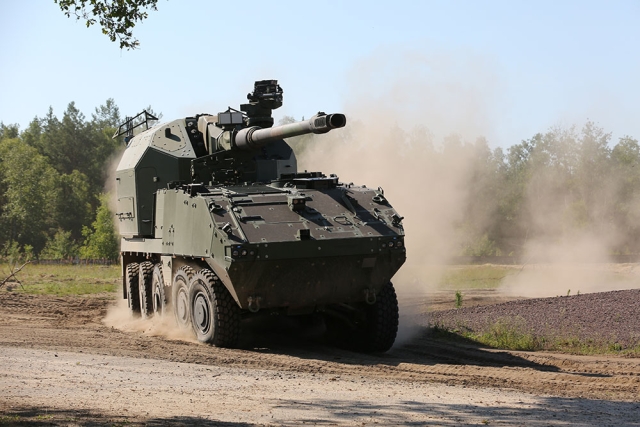 Swiss Army Chooses PIRANHA-Based 155 mm Artillery System