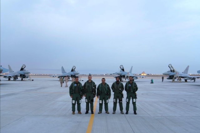 Kuwait Receives Four Eurofighter Typhoon Jets