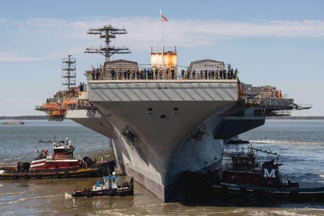 U.S. Navy's Nuclear-powered Carrier, CVN-74 Completes Dry-Dock Work of Refuelling & Overhaul