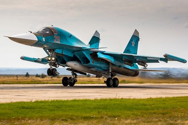 Russian Air Force Orders Su-34 Bombers