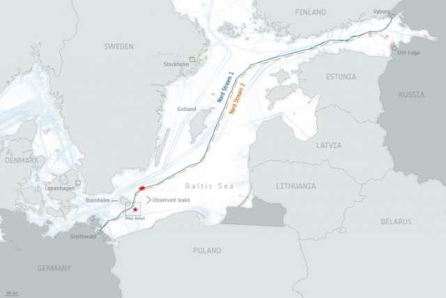 Sabotage Suspected in Nord Stream Pipeline Leak: Swedish Police