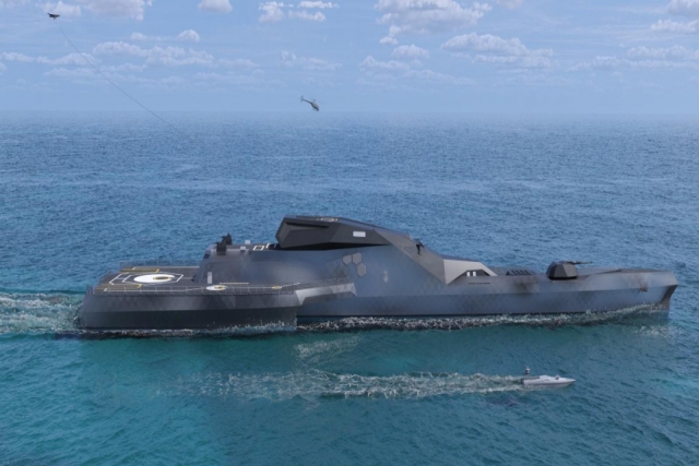 Naval Group Presents Environment-Friendly ‘Blue Shark’ Combat Ship