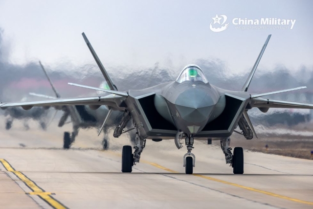 China Using J-20 Fighter to Create Attack Scenarios by F-35 Jets