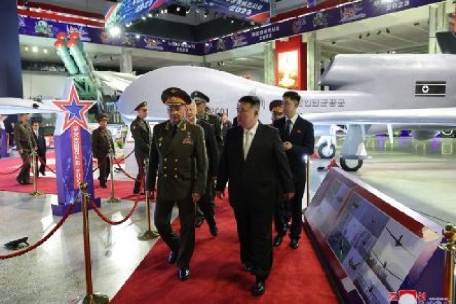 North Korea Shows off Reaper, Global Hawk-like Drones to Russia