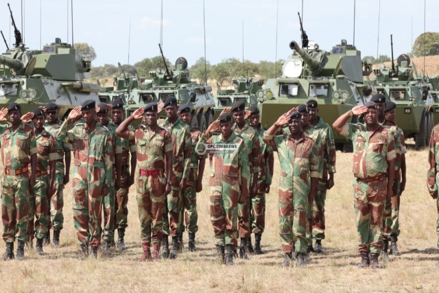 China Donates Armored Vehicles, Trucks & Weapons to Zimbabwe
