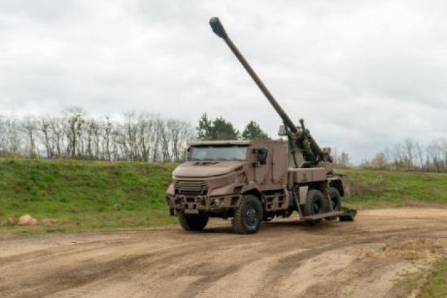 French DGA Orders 109 CAESAR MkII Mobile Artillery from Nexter