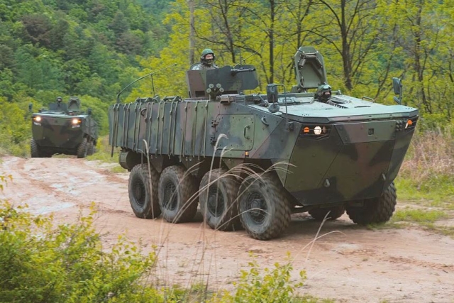 Peru Selects Hyundai Rotem's K-808 White Tiger Armored Vehicles