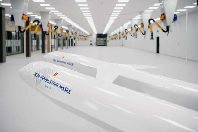 Kongsberg Opens New Norwegian Missile Factory
