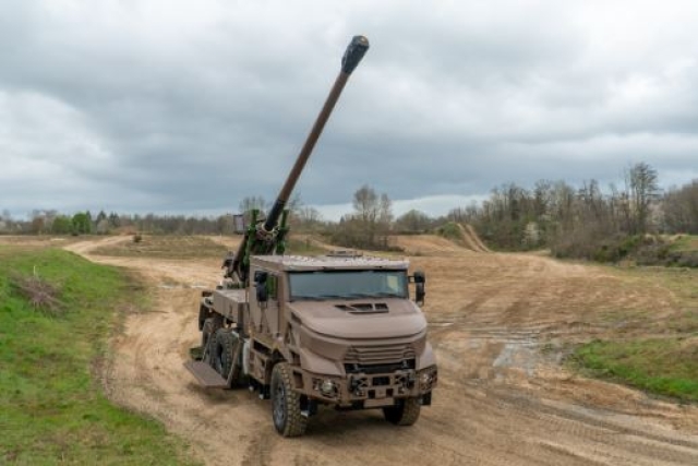 French DGA Orders 109 CAESAR MkII Mobile Artillery from Nexter