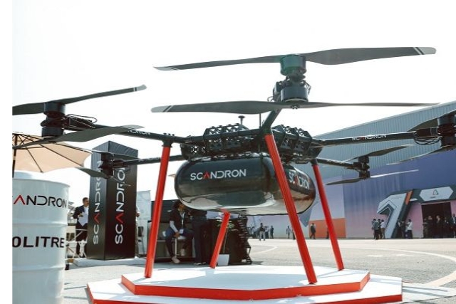 Scandron Unveils CargoMax 20KHC at Aero India 2025
