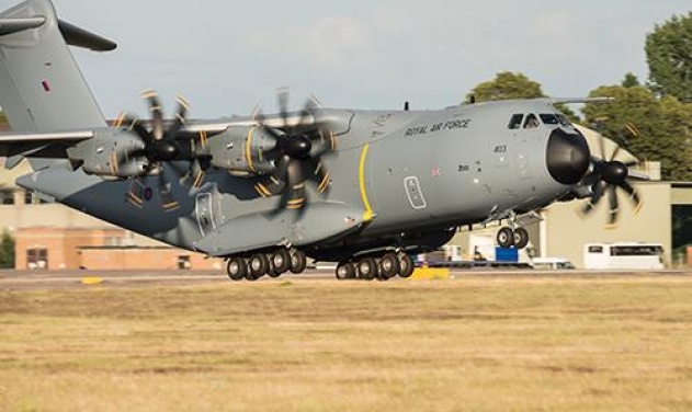 UK MOD Orders Threat Simulation Equipment For A400M Transport Plane