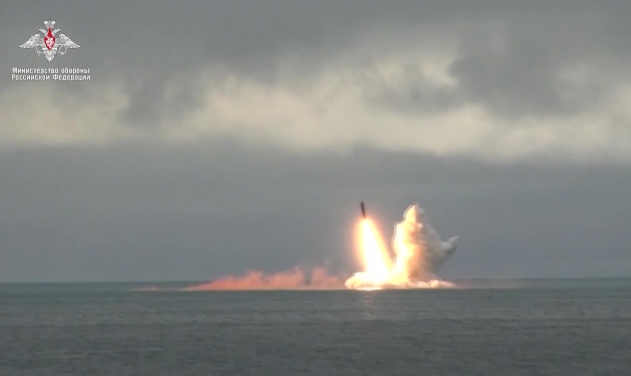 Russia Test Fires New Bulava Submarine-Based Advanced ICBM