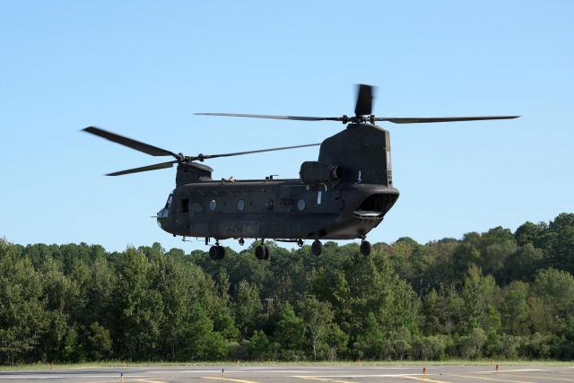 CH-47 Chinook With Powerful T408 Engines Takes to Skies