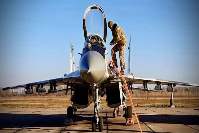 Ukraine Receives Modernized MiG-29 Jet