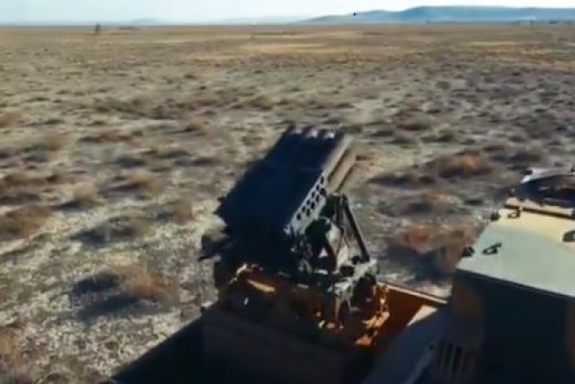 Turkey Tests Armored Vehicle Integrated with New Multiple Launch Rocket System