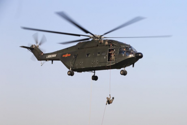 China’s Z-8G, Z-20 Helicopters Enters Armed Police Service