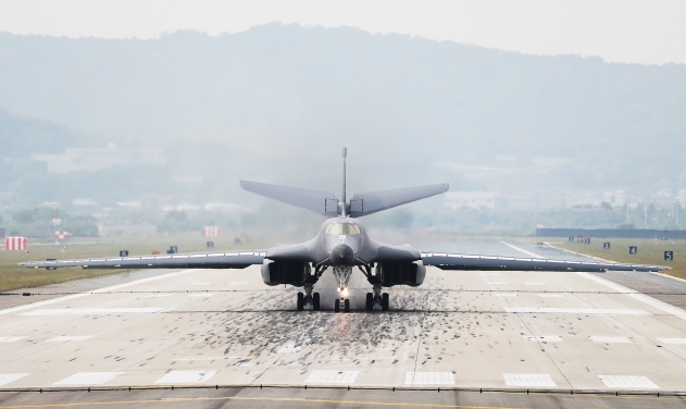 US Military Deploys B-1B Bombers, F-35 Fighters in Exercise near North Korean Border