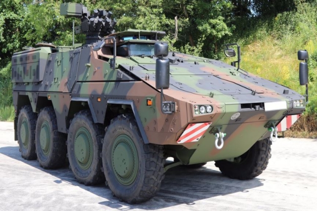 Slovenia Orders 45 BOXER Vehicles from Rheinmetall