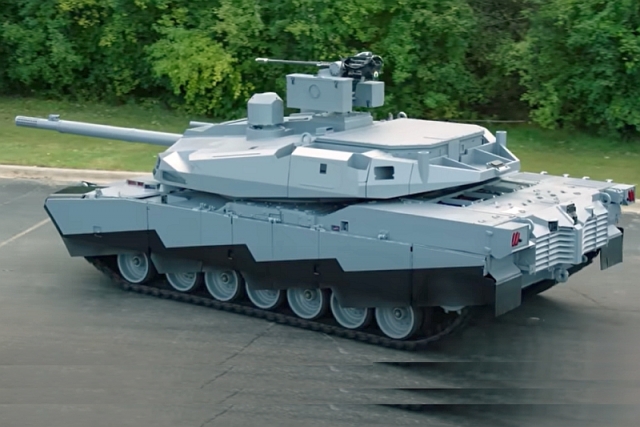 General Dynamics Reveals AbramsX Tank in Official Video