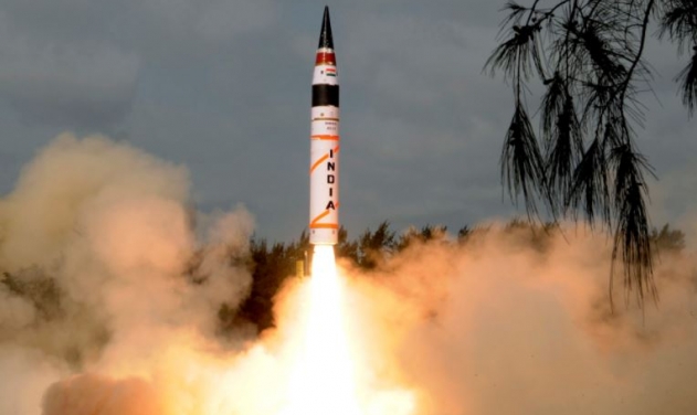 India Carries Out First User Trial of Nuclear-capable Agni-V ICBM