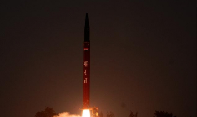 India Test Fires Nuclear-capable Agni-1 Ballistic Missile