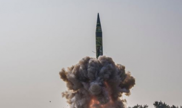 India Fires Agni-5 Ballistic Missile from Mobile Launcher