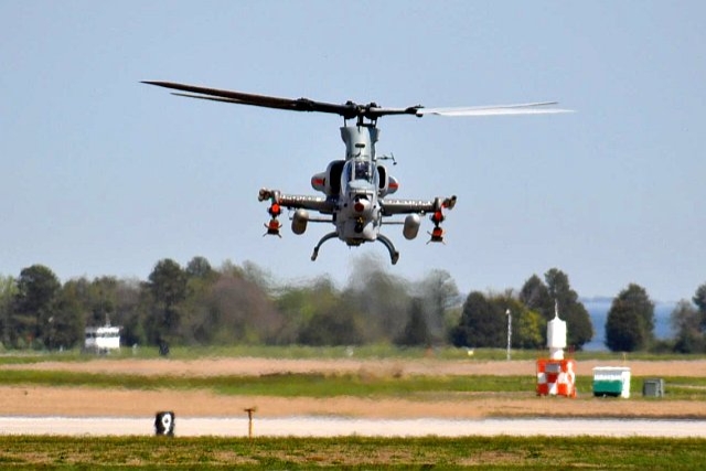 Long Range Precision Fires Capability Tested from U.S. Helicopter