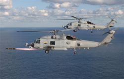 Lockheed Martin Delivers First Danish MH-60R Helicopter 