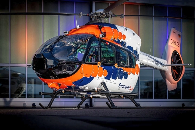 Airbus Helicopters Unveils 'PioneerLab,' its Twin-engine Hybrid Technology Demonstrator