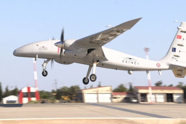 Turkey Completes Critical Design Review of Akinci Drone