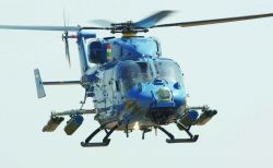 Dhruv Helicopter Delivered To Maldivian Defence Forces