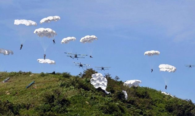 North Korea Practicing Bombing with WWII Era AN-2 Biplanes