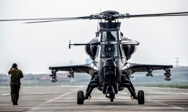 Chinese Army Gets WZ-10 Combat Helicopters